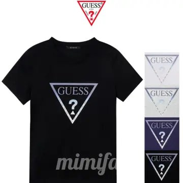 Shop GUESS Online Triangle Logo Sweatshirt