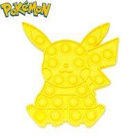 【LZ】□✒  Pokemon descompressão reliever brinquedo adulto crianças anti stress acessórios dos desenhos animados anime figura pikachu reduzir a pressão brinquedos