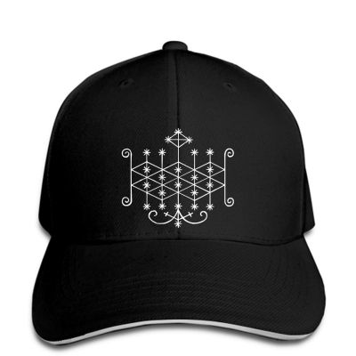 2023 New Fashion NEW LLBaseball Cap Ogoun Voodoo Veve - witchcraft skeleton death occult wicca skull gothic Snapback，Contact the seller for personalized customization of the logo