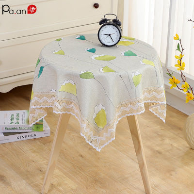 Round Table Tablecloth Elegant Table Cloths Room Decor Aesthetic Rectangular Square Coffee Table Fabric Lace Soft Tablecloth