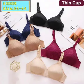 Triumph bra, No Foam , CUP (A,B) no wire Mommy bra, plus size, cotton,  size:36,38,40,42