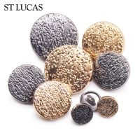 10pcs/lot New fashion classic big sewing button decorative gold black buttons for clothing overcoat accessories DIY Haberdashery