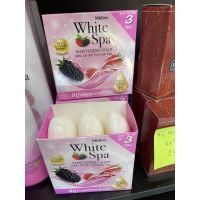 Mistine white spa whitening soap (70g* 1 ก้อน) มิสทิน ไวท์สปา ไวท์เทนนิ่ง โซป สบู่