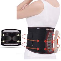 XL L M Magnetic Hot Sale Full Pain Releif Breathable Plate Waist Lower Back Support Brace Belt  Heating Pad for Cramps