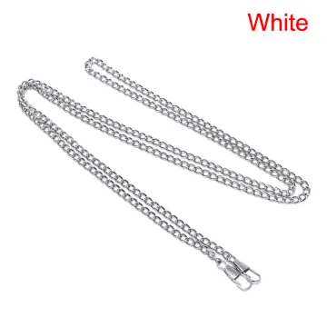 60cm/120cm Handbag Metal Chains Shoulder Bag Strap Diy Purse Chain  Detachable Replacement Purse Chain Strap For Crossbod