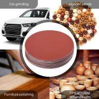 30PCS 5 inch 125mm Round Sandpaper Disk Sand Sheets Grit 320/400/600/800/1000/1500 Hook &amp; Loop Sanding Disc for Sander Grits