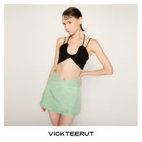 VICKTEERUT (ราคาปกติ 5,350-.) Spaghetti Strap Cropped Topเสื้อครอป สายเดี่ยว