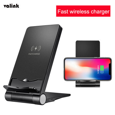Qi Wireless Charger Stand For 13 12 11 Pro X XS Max XR 8 Samsung S21 S20 S10 Fast Charging Dock Station Phone Holder