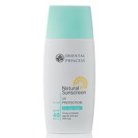 ครีมกันแดดสำหรับ คนผิวมัน ออเรียนทอล Natural Sunscreen UV Protection For Oily Skin For Face SPF 40 PA+++ จำนวน 1 ขวด 50 ml.
