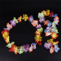 hedeguoji?Gift? 4pcs/set Hawaiian Fancy Dress Flower Necklace Garland Headband Party Costume New