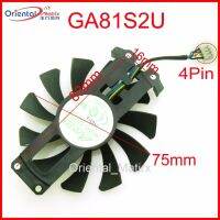 GA81S2U 12V 0.38A 75mm 4Pin Fan For ZOTAC GTX950 GTX960 4G PCI-EDC Graphics Card Fan