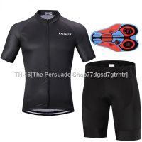 ● Pro Team Summer Mountain Bike Cycling Jersey Set Men MTB Bicycle Clothes Men Short Sleeve Cycling Jersey