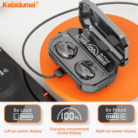 Kebidumei S230 TWS บลูทูธ5.2มินิไร้สายหูฟังไฮไฟสเตอริโอเพลงหูฟังพร้อม HD Mic นอนชุดหูฟัง