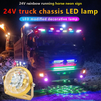 ไฟท้ายถังรถบรรทุกเลเซอร์ Led 24V ไฟตัดหมอกเตือนเบรกกันไฟตัดหมอกที่จอดรถไฟกระพริบสีขาวสีเขียวสีฟ้าสีชมพูสีแดงสว่างจ้า