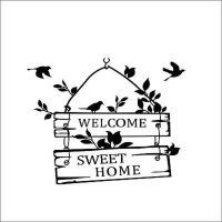 Door Home Birds Vine Decoration Living Decals Art Vinyl