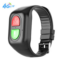 สำหรับ 4G สร้อยข้อมือสมาร์ทโฟนสำหรับผู้สูงอายุ GPS การแจ้งเตือนตำแหน่งสายนาฬิกาอัตราการเต้นของหัวใจความดันโลหิตสุขภาพ S8.