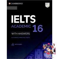 Enjoy Your Life !! หนังสือ CAMBRIDGE IELTS 16 Academic Students Book with Answers with Audio with Resource Bank