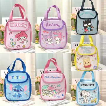 My Melody Cinnamoroll Kuromi Pompompurin Pochacco Handbag Lunch