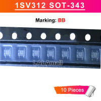 10ชิ้น1SV312เครื่องหมาย BB SOT-343 1SV312(TE85L,F) SOT343 4pin SMD ไดโอด VHF ~ UHF วง RF กล่องลดเสียงใหม่เดิม