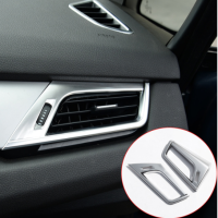 For BMW 2 Series F45 F46 218i 2015-2017 Car Accessories ABS Chrome Side Air Conditioning Vent Outlet Frame Trim