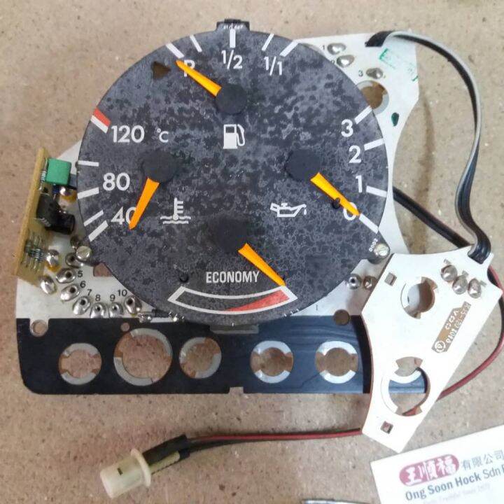 Mercedes W124 230E VDO Tacho Instrument Cluster 124 542 0801