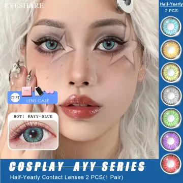Anime Cosplay crazy rick colored contact lenses contacts-demhanvico.com.vn