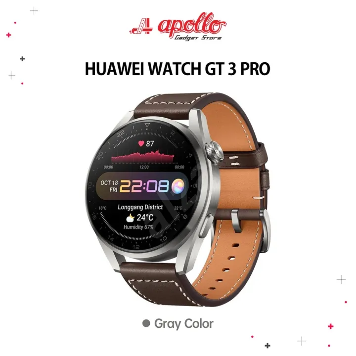 Huawei Watch GT 3 Pro Garansi Resmi Indonesia | Lazada Indonesia