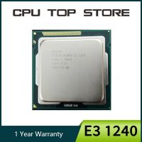 ZZOOI Used Intel Xeon E3-1240 3.3GHz SR00K Quad-Core 8M Cache LGA 1155 CPU Processor E3 1240