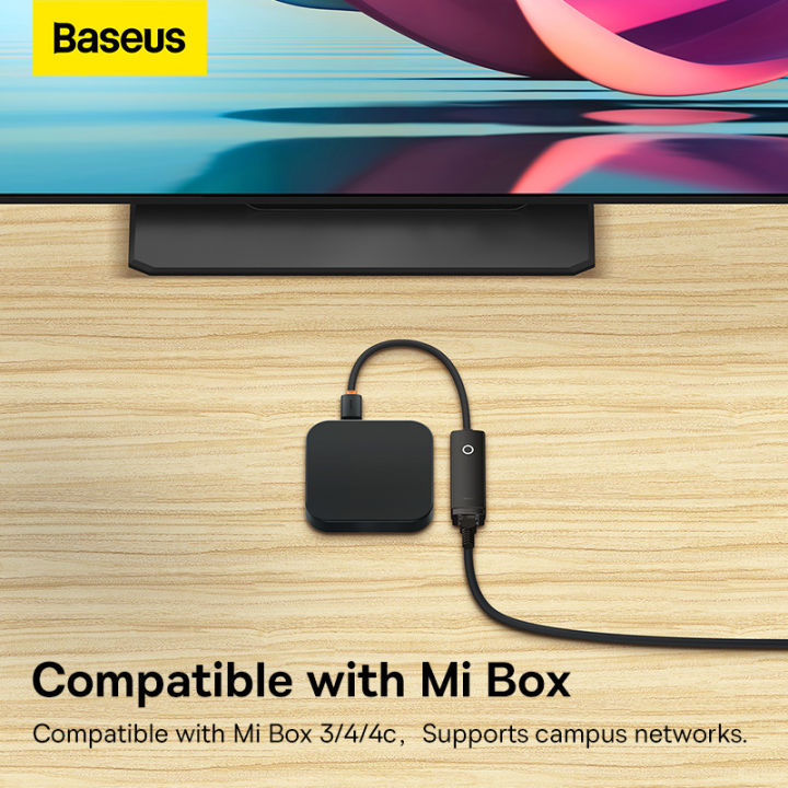 baseus-usb-ethernet-adapter-usb3-0-1000mbps-usb-rj45การ์ดเครือข่ายสำหรับแล็ปท็อป-xiaomi-mi-s-nintendo-switch-pc-อินเทอร์เน็ต-usb-lan