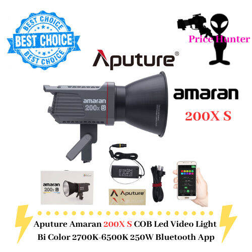 Aputure Amaran 200X S COB Led Video Light Bi Color 2700K-6500K 250W ...