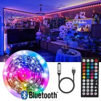 Bluetooth LED Strip Light Color RGB Tape SMD 5050 5m10m 15m 20m 30m LED Lights for Room TV  backlight Decor светодиодная лента LED Strip Lighting