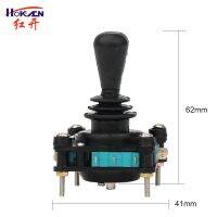 5A 240V Joystick Switch 4NO 4NC Momentary 2 4 position 360 Degree Spring Return 2.5mm Fixing Thread Cross Monolever Switch