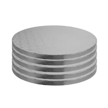 4/6/8/10 Inch Round Acrylic Cake Disc Reusable Blank Board DIY