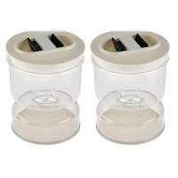 2 PCS Juice Separation Container Tank Dry and Wet Separation Kitchen Supplies Fermentation Set