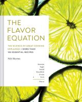 หนังสืออังกฤษใหม่ The Flavor Equation : The Science of Great Cooking Explained + More than 100 Essential Recipes [Hardcover]