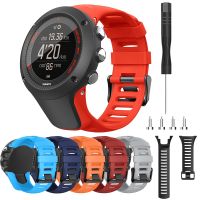 {TATLLr}24มม. ซิลิโคนกีฬาเปลี่ยนสายนาฬิกาสำหรับ Suunto Ambit 3 /Ambit 2 /Ambit 1สมาร์ทนาฬิกาสายรัดข้อมือสายนาฬิกา