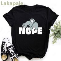 Koala My Puns Are Nope Print Tshirt Tshirts Base White Tee Short Gildan