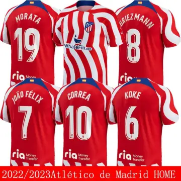 ATLETICO MADRID 2022 - 2023 HOME JERSEY –