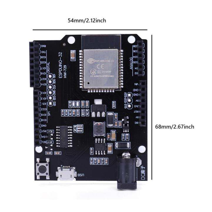 สินค้าใหม่-โมดูลการพัฒนาที่รองรับบลูทูธ-wi-fi-บอร์ดพัฒนา-esp32-dc-5v-12v-ใช้ได้กับ-arduino