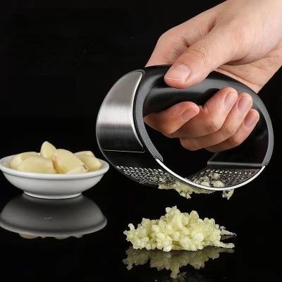Stainless Steel Garlic Press Crusher Manual Garlic Mincer Chopping Garlic Tool Fruit Vegetable Tools Kitchen Accessories Gadget