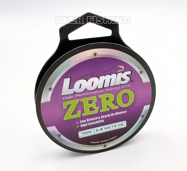 loomis-zero-สายเอ็นลูมิส-ซีโร่-เอ็นตกปลา-ขนาด70เมตร-สีดำ