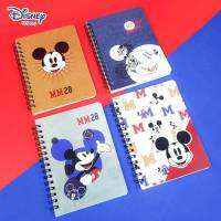 สมุด Mickey สมุดบันทึก CM-411-14 สมุดบันทึกสันห่วง (A6) 10.3x14.5 cm. 38แผ่น สมุดริมลวด สมุดโน๊ต ลายลิขสิทธิ์ (1เล่ม)