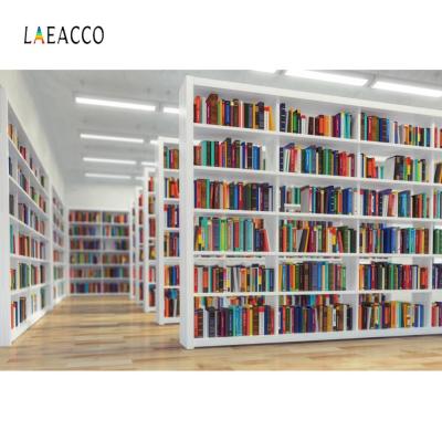 【⊕Good quality⊕】 liangdaos296 ชั้นวางหนังสือ Laeacco หนังสือห้องสมุดทางเดินภายในห้องพักภาพถ่ายโฟโฟนแบ็คดรอปสำหรับสตูดิโอถ่ายภาพถ่ายภาพพื้นหลัง