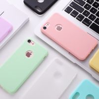 Case For iphone SE 2 2020 SE 3 2022 Silicone Case for iphone 6 6s 7 8 Plus Frosted Fine Pore Skin Protection Cases