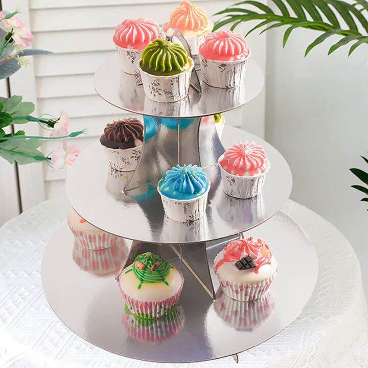 cardboard-cake-stand-dome-3-tier-cupcake-holder-dessert-tower-for-24-cupcakes-for-birthday-afternoon-tea