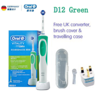 Oral-B Vitality D12S Rechargeable Electric Toothbrush D12.513 [Mint Green]