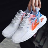 HOT★New Mens Casual Shoes Sneakers Mesh Comfortable Sports Breathable Running Non-slip Elastic Fashion Male Shoes Vulcanized Shoes