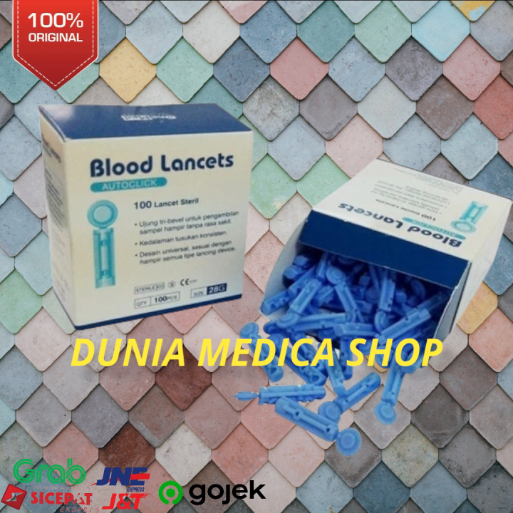 Blood Lancet onemed 28g Lazada Indonesia