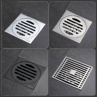 【cw】hotx Tianview 304 stainless steel deodorant floor drain thickened large flow suction sewer insect-proof