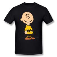 Charlie BrownCharlie Brown MerchendiseShort Sleeves Cute TeePlus size Printed 2023 100% cotton t-shirt  GWJT